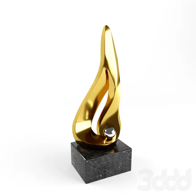 Позолоченная статуэтка – 237079