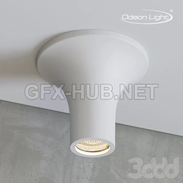 Потолочный накладной светильник ODEON LIGHT 3552 1C GIPS – 237185