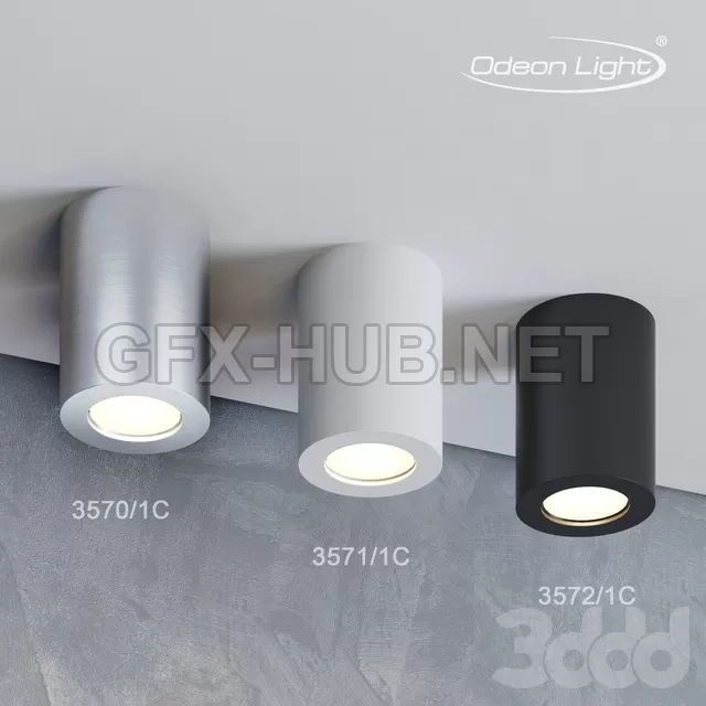 Потолочный накладной светильник ODEON LIGHT 3570 1C3571 1C3572 1C AQUANA – 237189