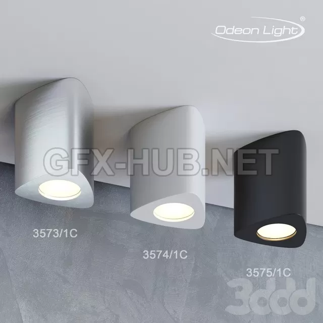 Потолочный накладной светильник ODEON LIGHT 3573 1C3574 1C3575 1C AQUANA – 237191