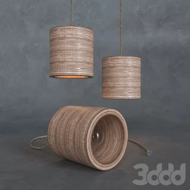 Потолочный светильник C-light plywood – 237201