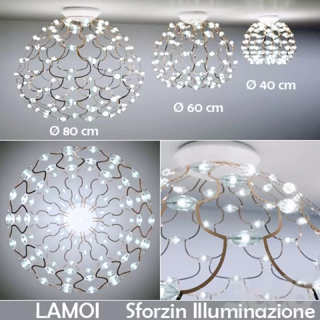 Потолочный светильник LAMOIфабрика Sforzin Illuminazione – 237211