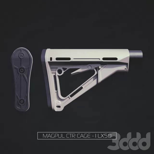 Приклад  Butt-stock Magpul CTR Cage 1LX50 – 237251