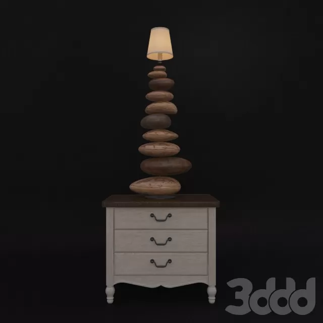 прикроватная тумба+лампа – 237267