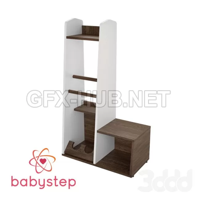 Прихожая детская babystep Лофт1020 с обувницей – 237297