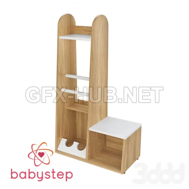 Прихожая детская babystep Праздник1050 с обувницей – 237299