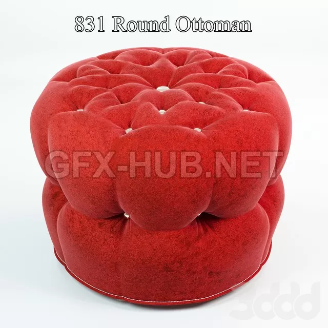 Пуфик Round Ottoman 831 – 237393