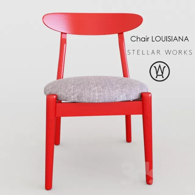 3DSKYMODEL – Chair – Stool – 1691