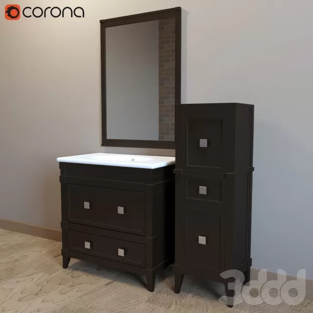 раковина со шкафом – 237567