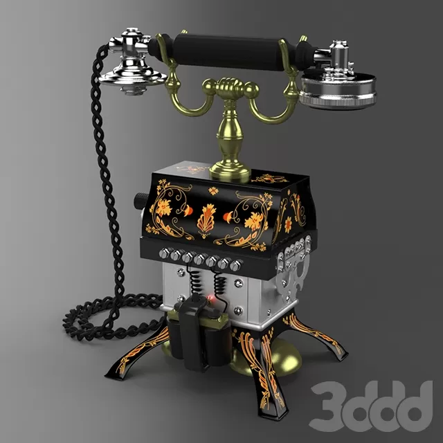 Ретро телефон – 237619