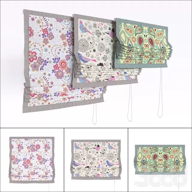 Римская штора для детской – 237645