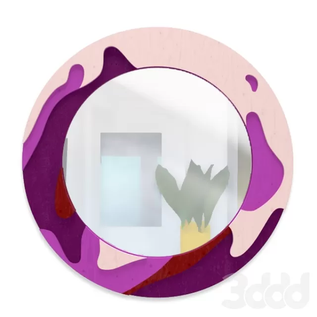 Розовое зеркало – 237721