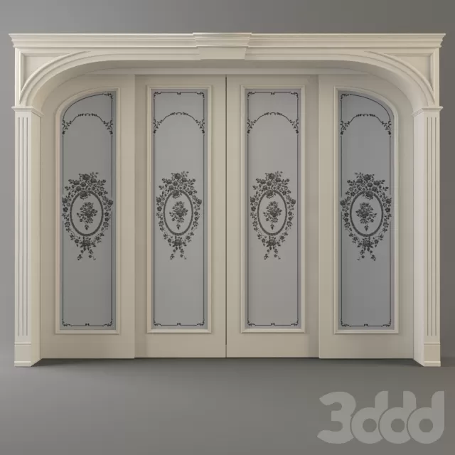 Розсувные двери со стеклом – 237723