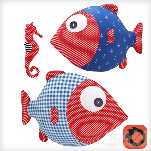 Рыбки и Морской конек – 237769