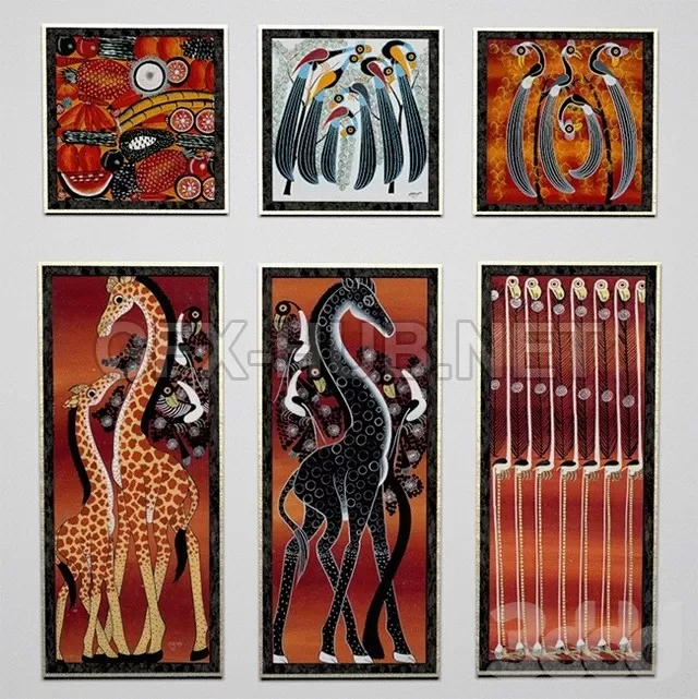 Сборник картин Африканские Мотивы (set-10) – 237843