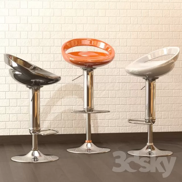 3DSKYMODEL – Chair – Stool – 1717