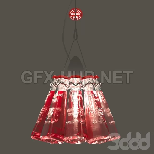 Светильник_Ingo Maurer GmbH_Campari Soda bottles – 237985