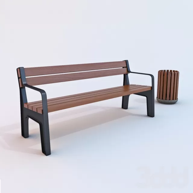 Скамейка «Город» – 238117