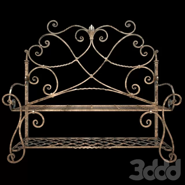 Скамейка кованная – 238131