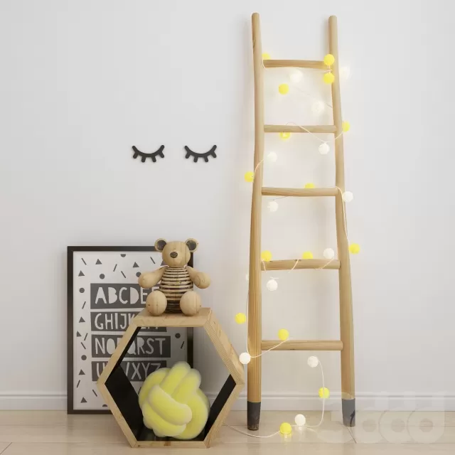 скандинавский декор для детской – 238171