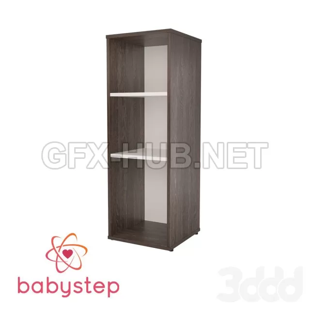 Стеллаж детский babystep Лофт1000 вертикальный – 238473