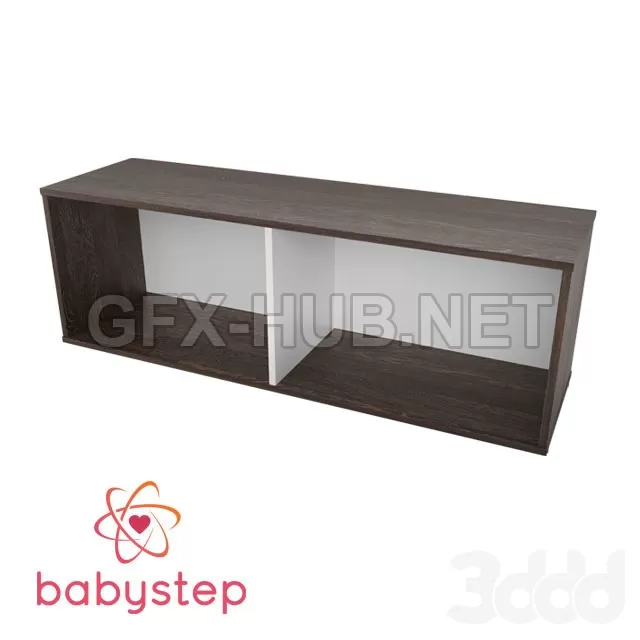 Стеллаж детский babystep Лофт400 горизонтальный – 238477