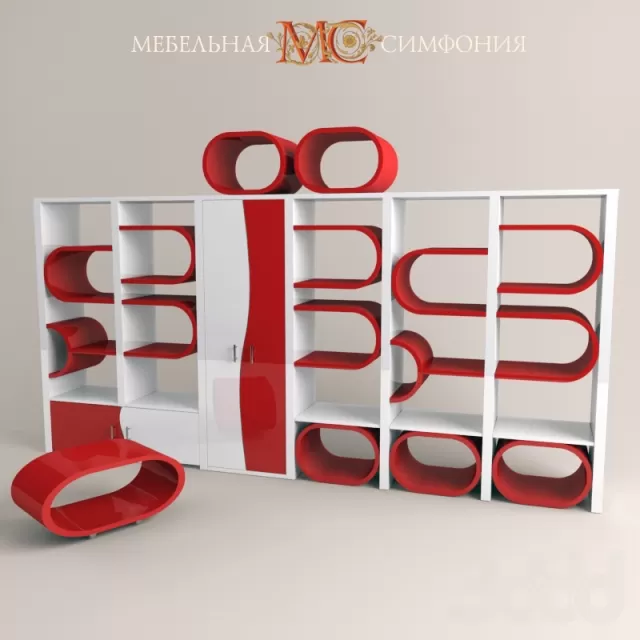 Стеллаж фирмы Мебельная Симфония – 238517