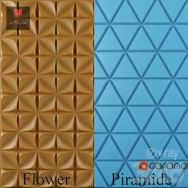 Стеновые 3D панели 2 – 238563