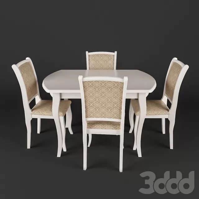 Стол Alicante со стульями MN Milano – 238597