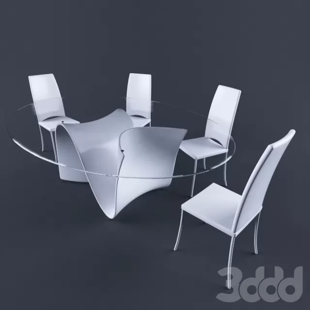 Стол Tonin Casa Wave – 238671