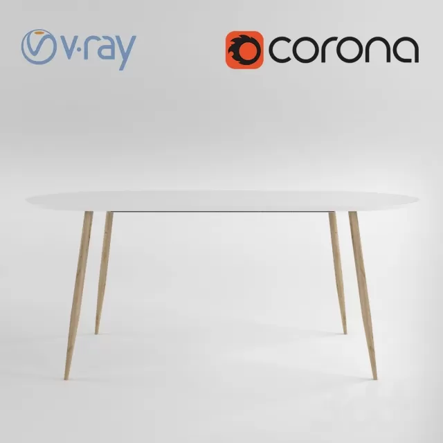 Стол белый INMYROOM – 238699