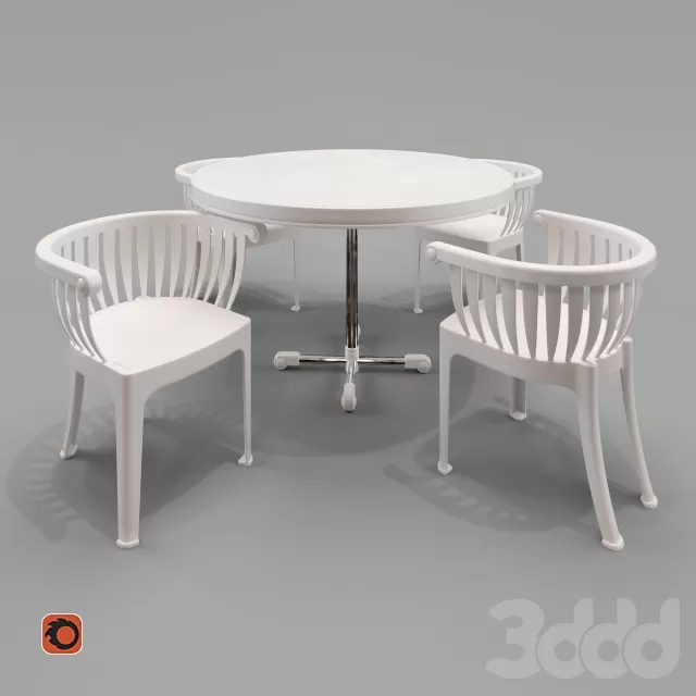 Стол и стул Рото – 238773