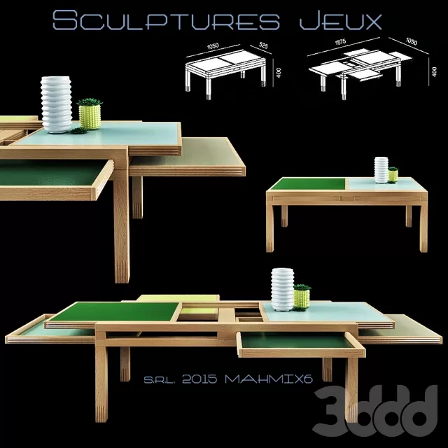 Столик журнальный Hexa Sculptures Jeux s.r.l. – 238985