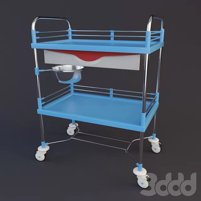 Столик-тележка медицинская F-17(b) – 239019