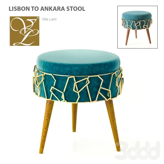 Стул LISBON TO ANKARA STOOL – 239163