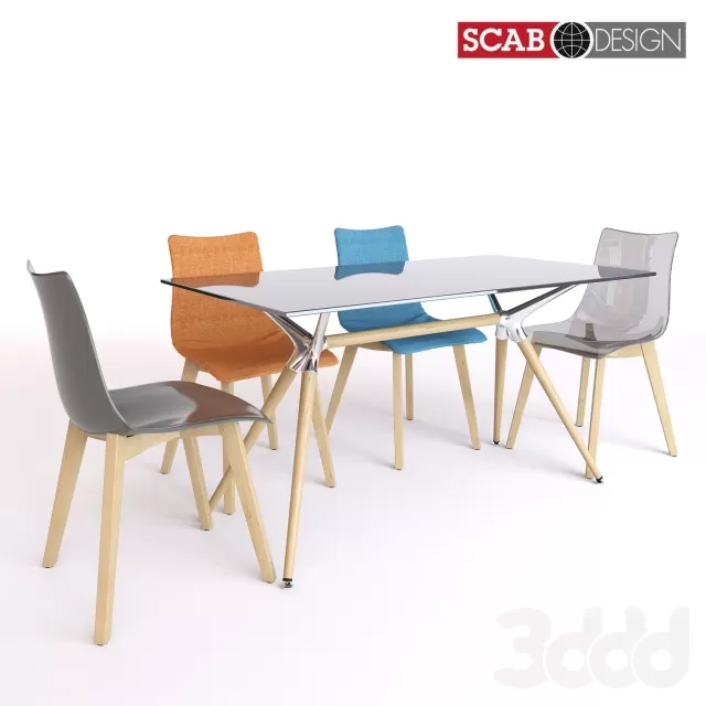 Стул NATURAL ZEBRA ANTISHOCK Стол NATURAL METROPOLIS – 239181