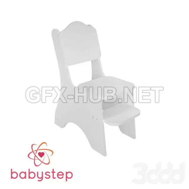 Стул детский babystep Классикас регулируемой подножкой – 239261