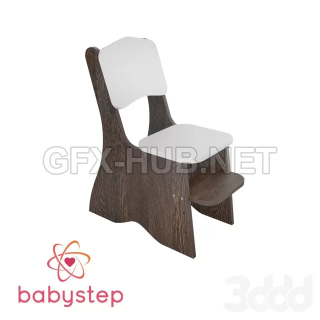 Стул детский babystep Лофтс регулируемой подножкой – 239263