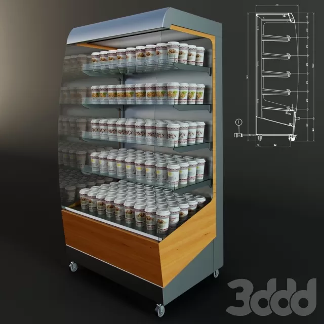 Тепловая витрина open-front – 239473