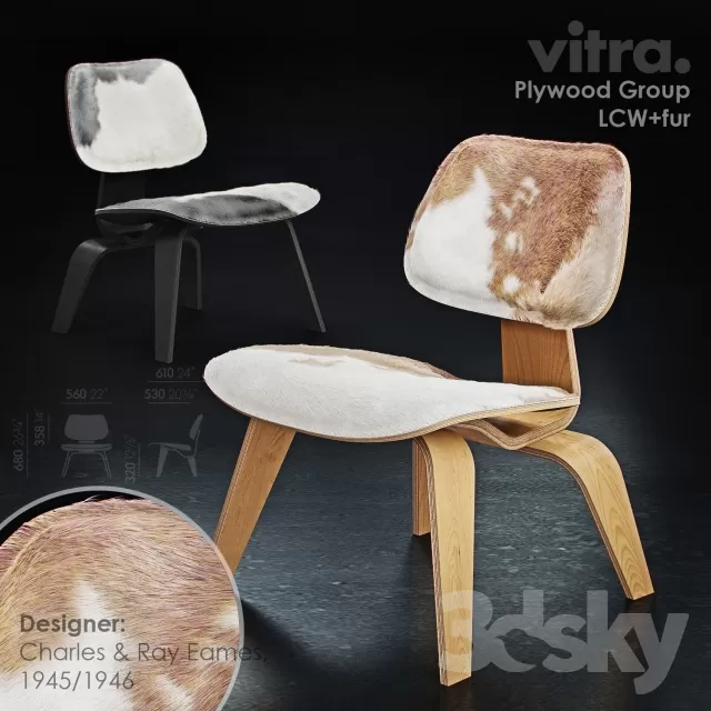 3DSKYMODEL – Chair – Stool – 1796