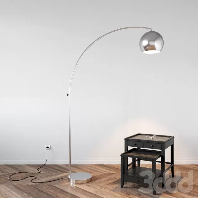 Торшер Lussole и Side Table Bleeker – 239555