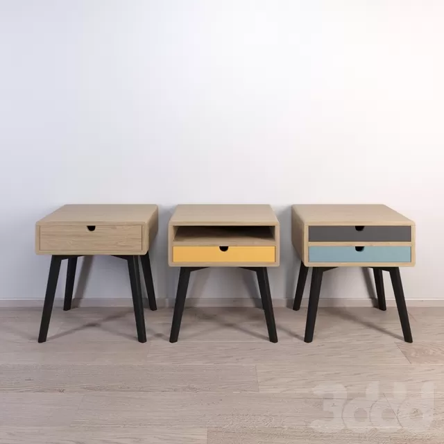 Тумбы прикроватные серии Кетчикан – 239851