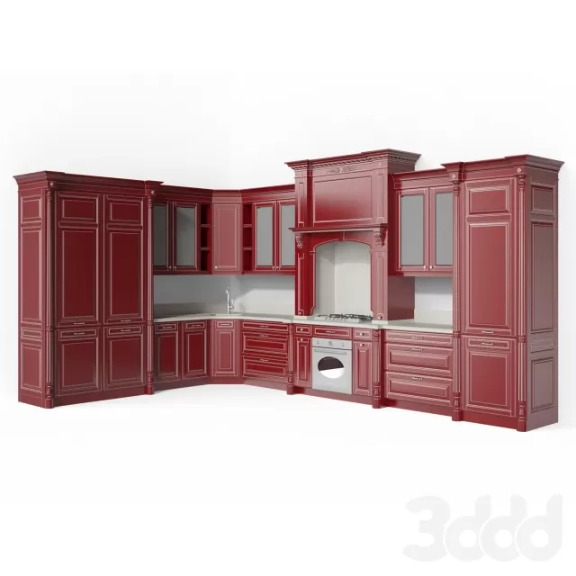 Угловая классическая кухня. Alexander Tischler. – 239869