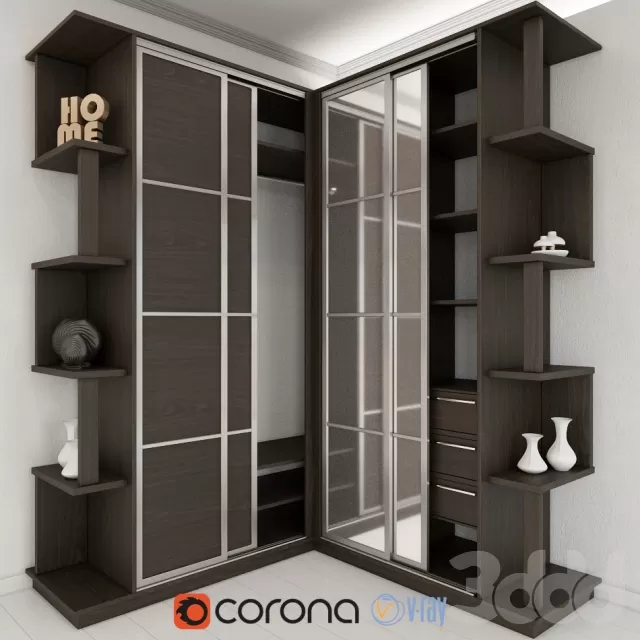 Угловой шкаф купе – 239889