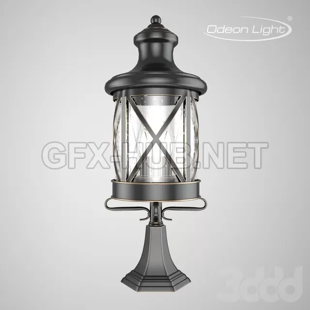Уличный светильник на столб ODEON LIGHT 4045 3B SATION – 239947