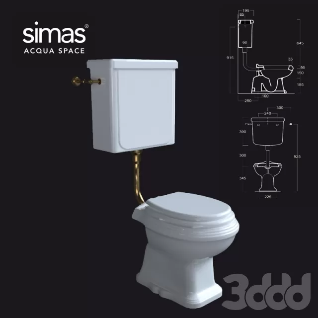 Унитаз simas AR_801-AR_812 ОМ – 240019