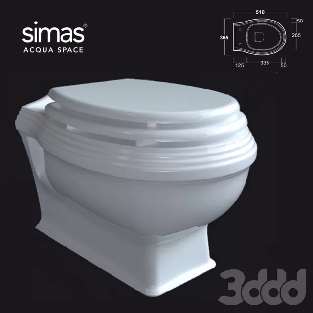 Унитаз simas AR_841 ОМ – 240023