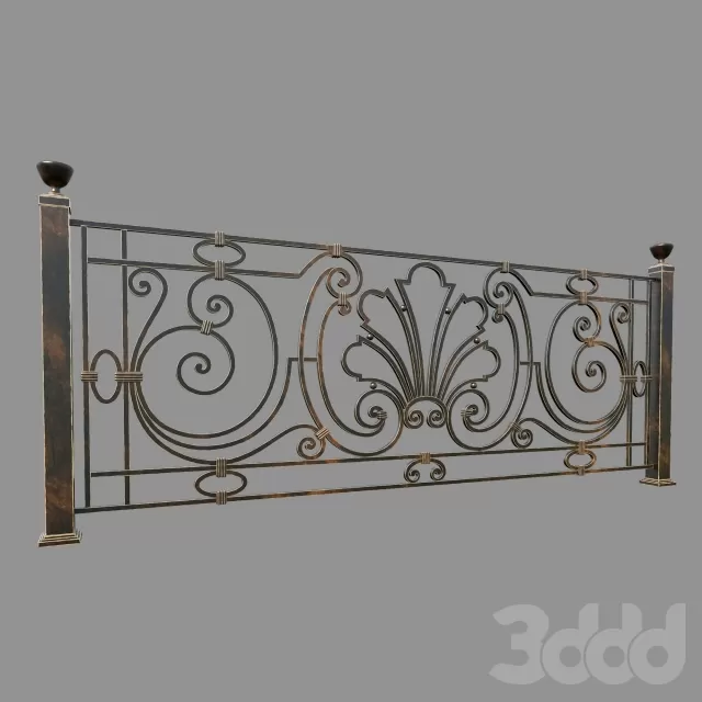 Художественная ковка в стиле рококо – 240169