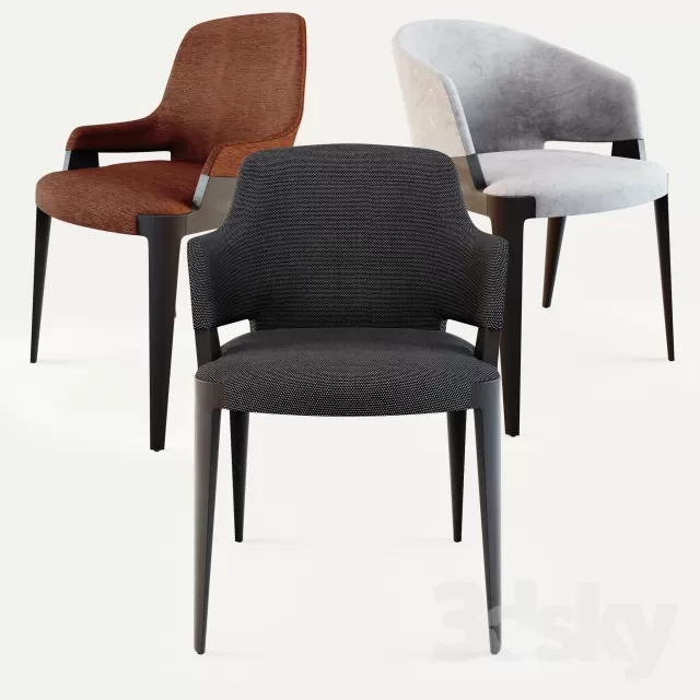 3DSKYMODEL – Chair – Stool – 1838