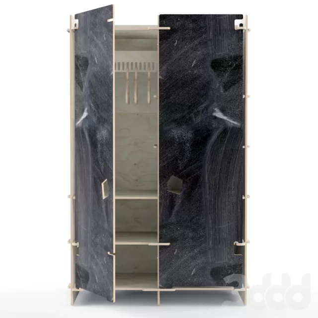 Шкаф для одежды Чалк – 240423